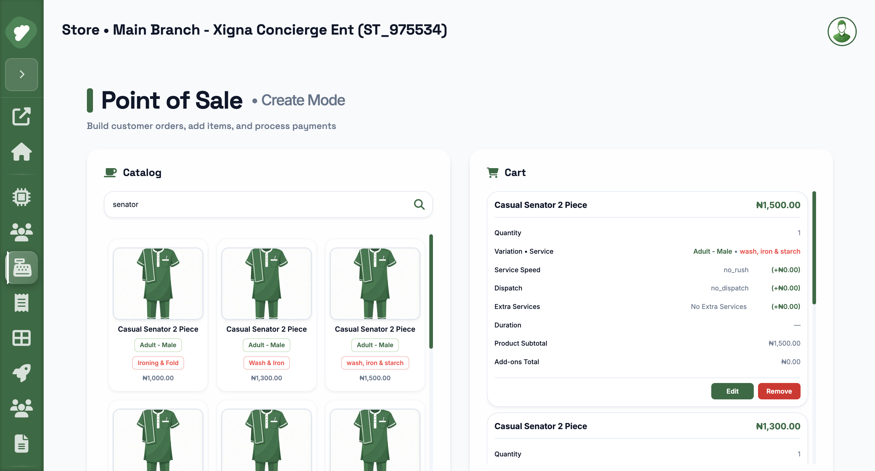 CloudLaundry Dashboard